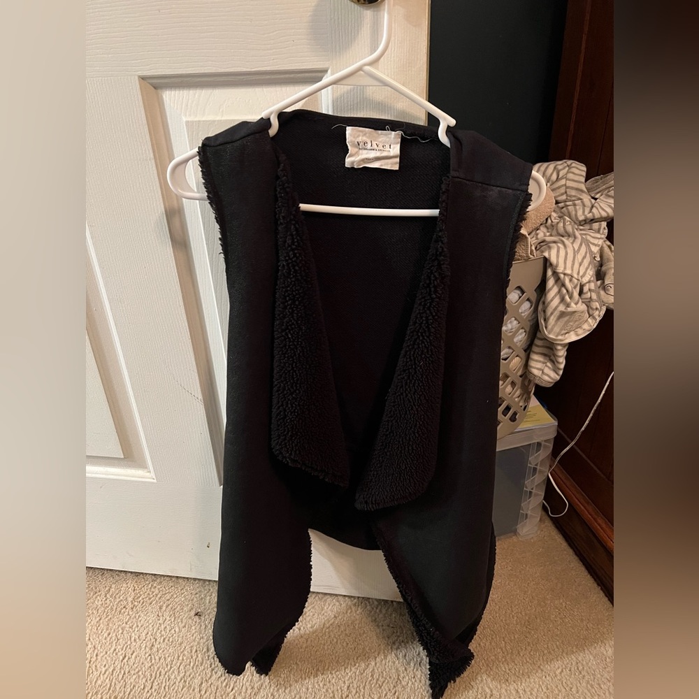 Womens Small Black Vest